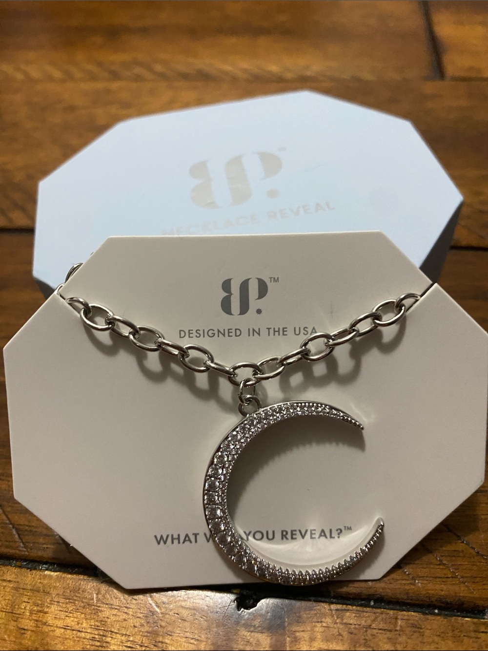 Bomb Party OG Originals Necklace - Diamond Cubic Zirconia - Rhodium Plating